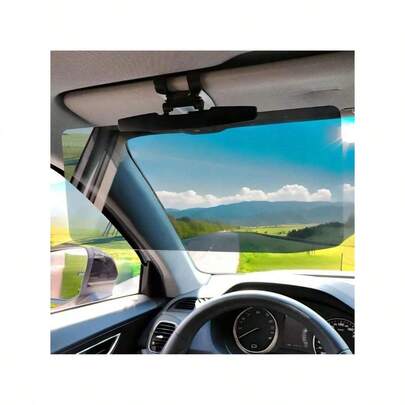 Sun Visor For Car, Universal Anti-Glare Polarized Car Visor Extension Sun Blocker, Protects From Stray Light,Snow Blindness And UV Rays