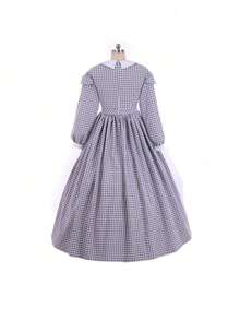 Cosplay Clothing - Gray Grid - View 3