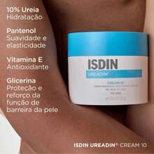 Isdin Crema Corporal UREA Ureadin Cream 10 Hidratación Intensa 300 ml Crema Corporal para Piel Seca con Urea 10% Hidratante Reparadora Suaviza Asperezas y Rugosidad - Hyaluronic Acid - Ver 2