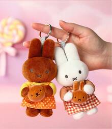 Bộ sưu tập Miffy Baking. Mặt dây chuyền dễ thương trong hộp bí ẩn | Búp bê nhồi bông – Móc khóa hình thỏ Miffy đáng yêu - Nhiều màu - Xem 8