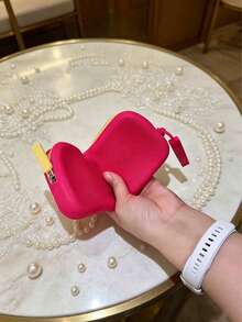 Multi-Color Durable Washable Silicone Zipper Coin Purse, Versatile Storage Pouch For Coins, Lipstick, Hair Ties, Rings, Earrings, USB, And Small Items - Multicolor - View 3