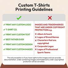 Custom T-Shirts For Men/Women With Image/Text Personalization On The Front And Back. The Perfect Personalized Shirt - Black - View 8