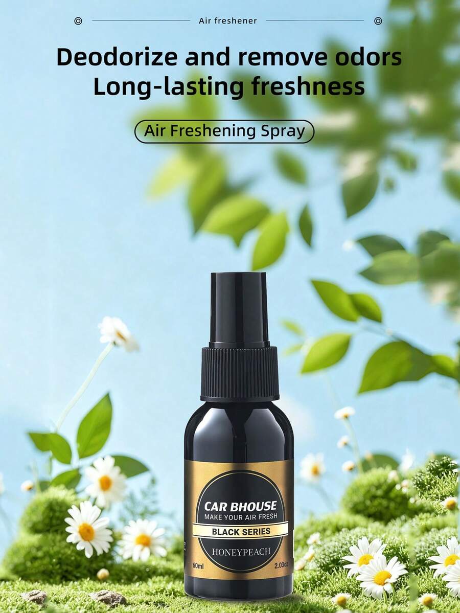 Car Air Freshener Spray Gift Set, Bubble Gum, Vanilla, Gardenia, New Car, Strawberry, Cherry, Natural Fragrance, Long-Lasting Scent, Multi-Level Stress Relief, Suitable For Home, Bedroom, Clothes, Pet Room, Bathroom, Office, Outdoor Camping, Suitable For Mother's Day, Wedding, Valentine's Day, Music Festival, Father's Day, Christmas And Other Occasions, Comes With Card - A - View 1