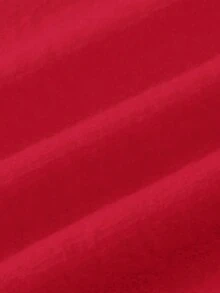 Cárdigan de punto con cuello redondo y diseño retorcido para mujer, chaqueta de suéter de color gris claro sólido y casual, blusa de primavera - Rojo - Ver 8