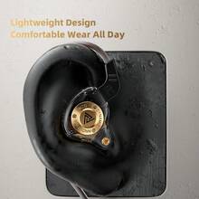 QKZ 15D 动态环绕立体声双动圈入耳式游戏耳机，降噪立体声音乐耳机，有线运动游戏耳机 - 查看 7