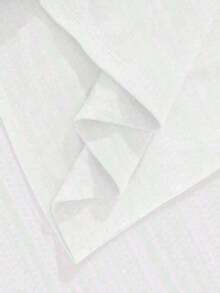 blanca de  Polyester  es con estampado casual y chic, estilo casual y cómodo perfecto  días románticos, salidas con seres queridos o tardes en plazas.American CasualNight - Blanco - Ver 5
