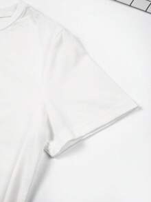 Vintage Casual Style Short-Sleeved T-Shirt, With A Print On The Front And Back, Featuring A Map Of Texas And The Word "Gilley's", Suitable For Everyday Summer Wear, Ideal As A Gift For Couples And Friends. - 白色 - 查看 4