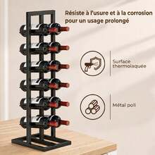HOMCOM Freestanding Wine Racks & Cabinets - Black - View 6