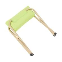 Fruit Green Moderner Klappbarer Fußhockel, Klappbarer Hocker mit Metallbeinen - Grün - Übersicht 8