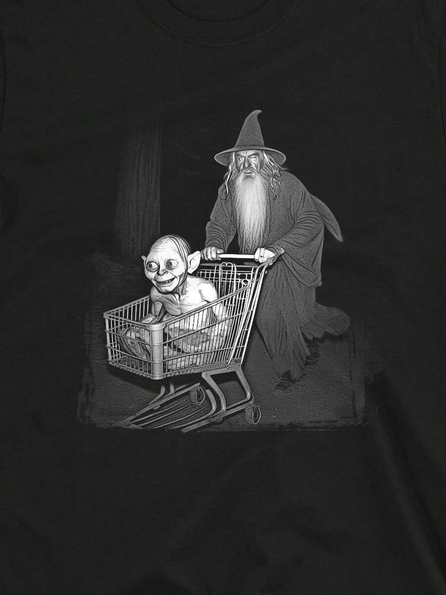 Dam-T-shirts - Svart - Visa 1