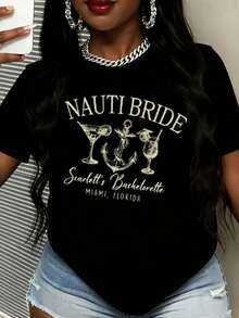 Women T-Shirts - Black - View 1