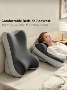 Adjustable & Removable Ergonomic Memory Foam Wedge Cushion, Leg Elevation Pillow With Back Support, Ideal For Bed, Sofa, Reading, Travel, Bedroom Essential, All Day Comfort - Multifunctional Pillow - View 1