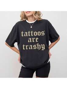 Women T-Shirts - Black - View 1