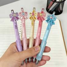 Set Pulpen Ballpoint Tarik Warna-warni 22 Buah, Tinta Hitam Cepat Kering 0.5mm, Pulpen Plastik untuk Menulis Halus, Cocok untuk Sekolah, Kantor, Perencana, dan Hadiah - MultiWarna - View 8