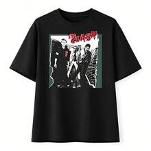 The Clash Band Comfort Color Unisex Shirt1 - Black - View 1