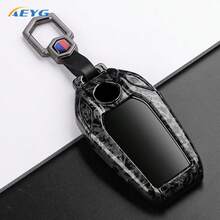 Ốp chìa khóa ABS cao cấp kiểu sợi carbon cho các dòng xe BMW G30, G12, G11, G32, G31, Series 5, 7, I8, I12, I15, X3, X4, X5, X7. - BMW D model - Xem 8