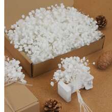 50/100/300pcs Artificial Mini Baby's Breath, Suitable For Wedding Floral Arrangement, Party Decoration, Birthday, Outdoor Garden Decor, Mother's Day Decor, Valentine's Day Decor, Gifts, Graduation Decoration - Bleaching - View 5
