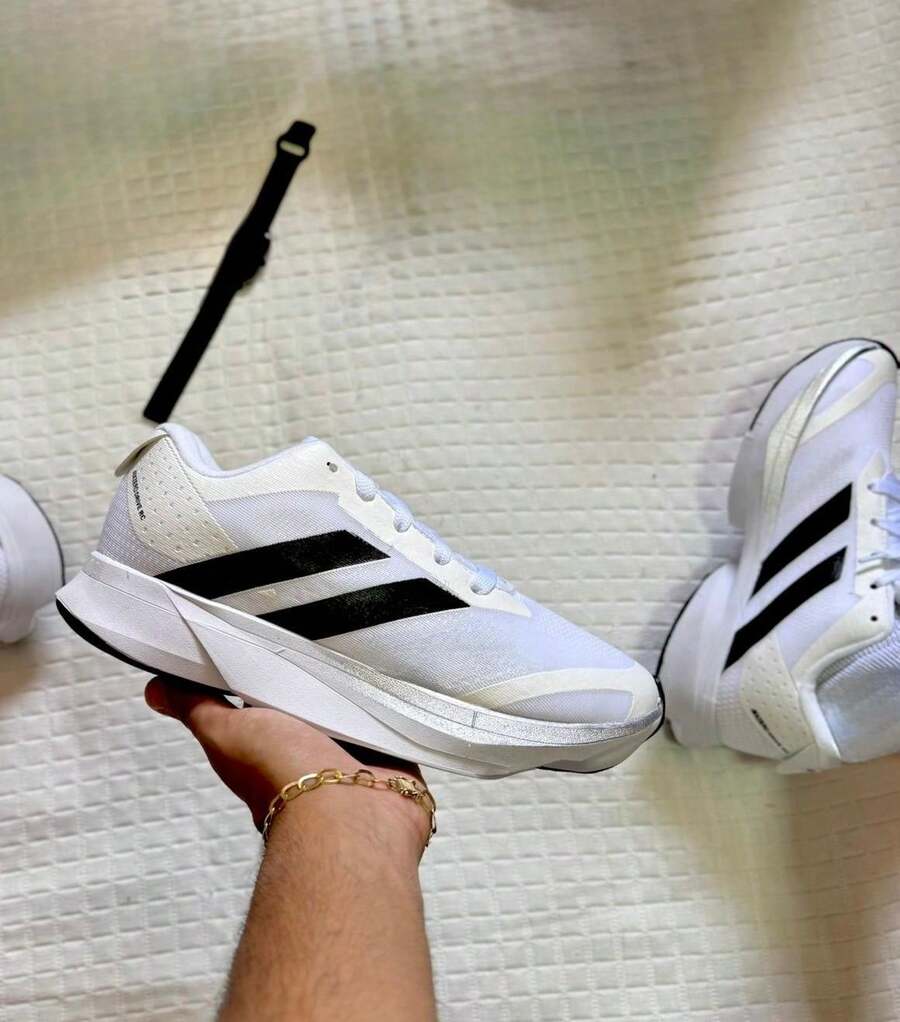 Promotion: DRIVE Plus Running Shoes With Vapor Cushioning, Bubble Cushioning, Adizero Air, Gym Training, Premium, 24-Hour Shipping, Black And White - 白色車道 - 查看 1