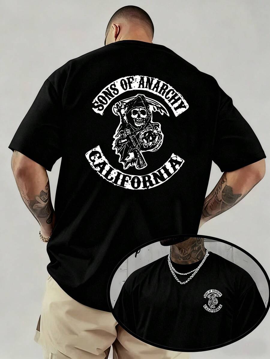Camisetas para hombres - Negro - Ver 1