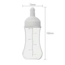 1/2pcs Squeezable Sauce Bottles, Suitable For Salad, Ketchup, Honey, Jam, Material, Kitchen Squeeze Sauce Bottle, Oyster Sauce Dispenser - Multicolor - View 6