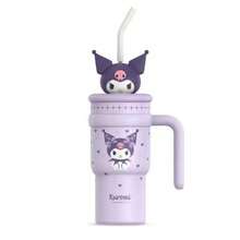 Miniso Sanrio Hello Kitty Cinnamoroll Kuromi Cold Drink Cup Cute Cartoon Thermos Cup Large Capacity Stainless Steel Insulated Cup Tumbler Outdoor Portable Water Bottle 700ml/24oz - Multicolor - View 13