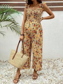 Mono sin mangas de maternidad, sencillo y de moda, adecuado para el verano - Multicolor 2 - Ver 7