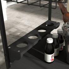 Storage Islands & Carts - Black - View 8