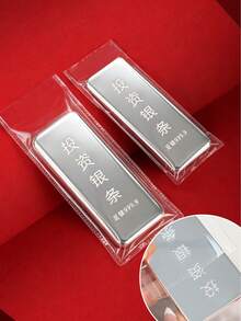 100入 PVC防變色透明珠寶袋,防氧化透明可重複密封PVC口袋袋,適用於珠寶、銀條、金條儲存,適合耳環、戒指、項鍊、銀條、金條,加厚收藏品收納扁平袋 - 無色 - 查看 7