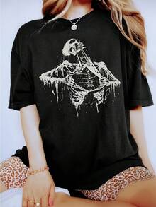Women T-Shirts - Black - View 1