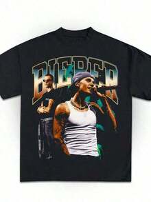 Camiseta de mujerCamiseta oficial con el logo de , estilo estrellaCómoda y ligera - Negro - Ver 12