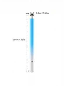 Dual-Tip Touch Pen - Gradient Color, Suitable For Smartphones & Tablets, Built-In Stand, Great For Artists And Creative Professionals - Multicolor - View 7