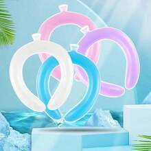 1pc Portable Neck Protector, Suitable For Cycling, Sports, Fitness And Other Occasions, Summer - Multicolor - View 3