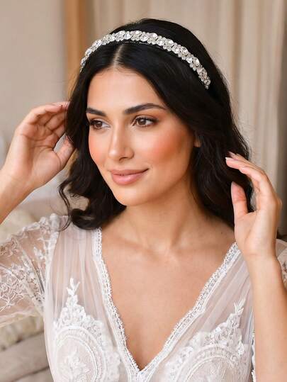 1pc Minimalist Fashion Headband, Versatile Daily Wear Hair Accessory Suitable For Weddings, Parties, Outings, And Hairstyle Decoration