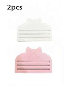 1/2pcs Cat Food Squeezer - Efficiently Compress Cat Food Into Bags, Maximize Use Of Remaining Cat Food, Ensure Cat Food Safety. This Squeezer Is Ideal For Cat Owners Who Value Clean Feeding And Convenient Operation. Suitable For Various Cat Food Bags, Easy To Clean And Maintain Hygiene. - A - View 9