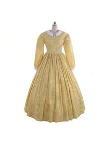 Cosplay Clothing - Yellow Checkered - View 1