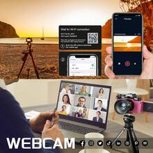 NBD 64MP 5K Resolution Digital Camera With External Microphone, Flip Screen, Suitable For Vlogging, Wide Angle & Macro Lens, 16X Digital Zoom, Built-In Flash, Support Selfie & Night Mode, Suitable For Beginners And Photography Enthusiasts - View 9