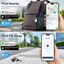 RSH Universal Dual-Tag Compatible With Apple Find My And Android Find Center, Multi-Function System Device, Precise Positioning And Privacy Protection, Applicable To Keys, Bags, Wallets, Suitcases, Packages, Holiday Gifts And Travel Companions - Multicolor - View 8
