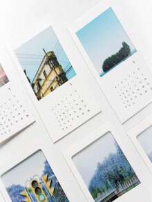 Customized Calendar Photo, Couple Customized Calendar, Company Customized Display Calendar, Photo Text Customization, Photo Customization. 2026 Desk Calendar Customization, Personalized Photo Album, New Year Gift, Holiday Gift, Anniversary Gift - Multicolor - View 5