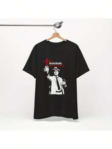 Camiseta Vintage de Hombre de la Serie de TV Kolchak The Night Stalker - Camiseta Retro de los 70s de la Serie de Terror con Estampado de Logotipo Icónico, Corte Clásico Regular de Manga Corta, Adecuada para Coleccionistas de los 70s, Fanáticos y para Uso en Todas las Temporadas, Disponible. Una camiseta de manga corta adecuada para el hogar, uso diario, fiestas y viajes-perfecta como regalo para amigos o familiares. - Negro - Ver 6