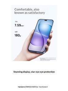 Huawei WIKO Hi Enjoy 80 Pro, yang dilengkapi layar OLED Kunlun Glass 10X tahan jatuh dan ramah mata, adalah ponsel pintar yang kompatibel dengan jaringan 5G penuh dan cocok untuk bermain game, menonton film, bepergian, bisnis, pelajar, dan penggunaan sehari-hari. - Beraneka warna - View 5