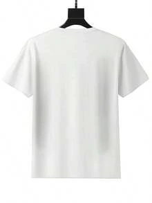 Women's T-Shirt With Butterfly Design/Enigmatic/Artistic/Relaxed Style/Round Neck/Short Sleeves/Material/Breathable/Available In Various Sizes/Summer Clothing For Women - 白色 - 查看 3