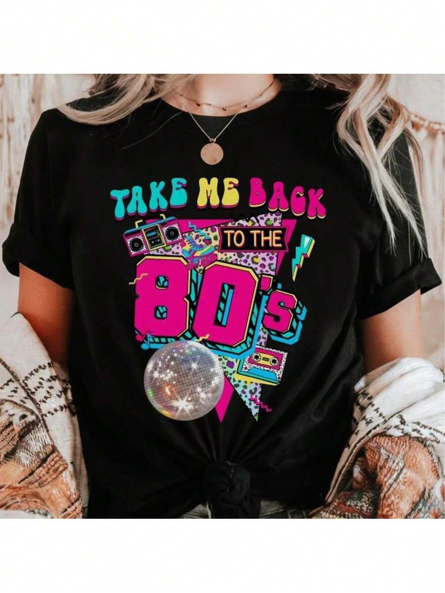 Women T-Shirts - Black - View 1