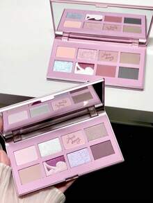 Little Ondine Paleta de Sombras de Ojos Dropped Red Berry 01, Paleta de Color Facial Multitextura Tono Baya, Sombras de Ojos Todo en Uno Mate & Brillo, Fórmula Rica en Esencia de Larga Duración, Color Saturado Suave y Difuminable 24 Horas, Apta para Todos los Tonos de Piel, Resistente a la Decoloración & a las Manchas, Textura Ligera, Crea Maquillaje de Ojos Multidimensional, Apta para Principiantes Uso Diario, Regalo, 8g, 12.5g/0.44oz - 01 - Ver 6
