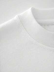Women's Casual Shirt Print T-Shirt, Short Sleeve And Round Neck, Local Spring/Summer Urban Fashion. - Putih - View 3