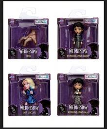 Simba Jada Toys Officially Licensed The Addams Family Wednesday 2.5-Inch Metal Collectible Figurine - Multicolor - View 8