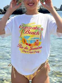 Women T-Shirts - White - View 6