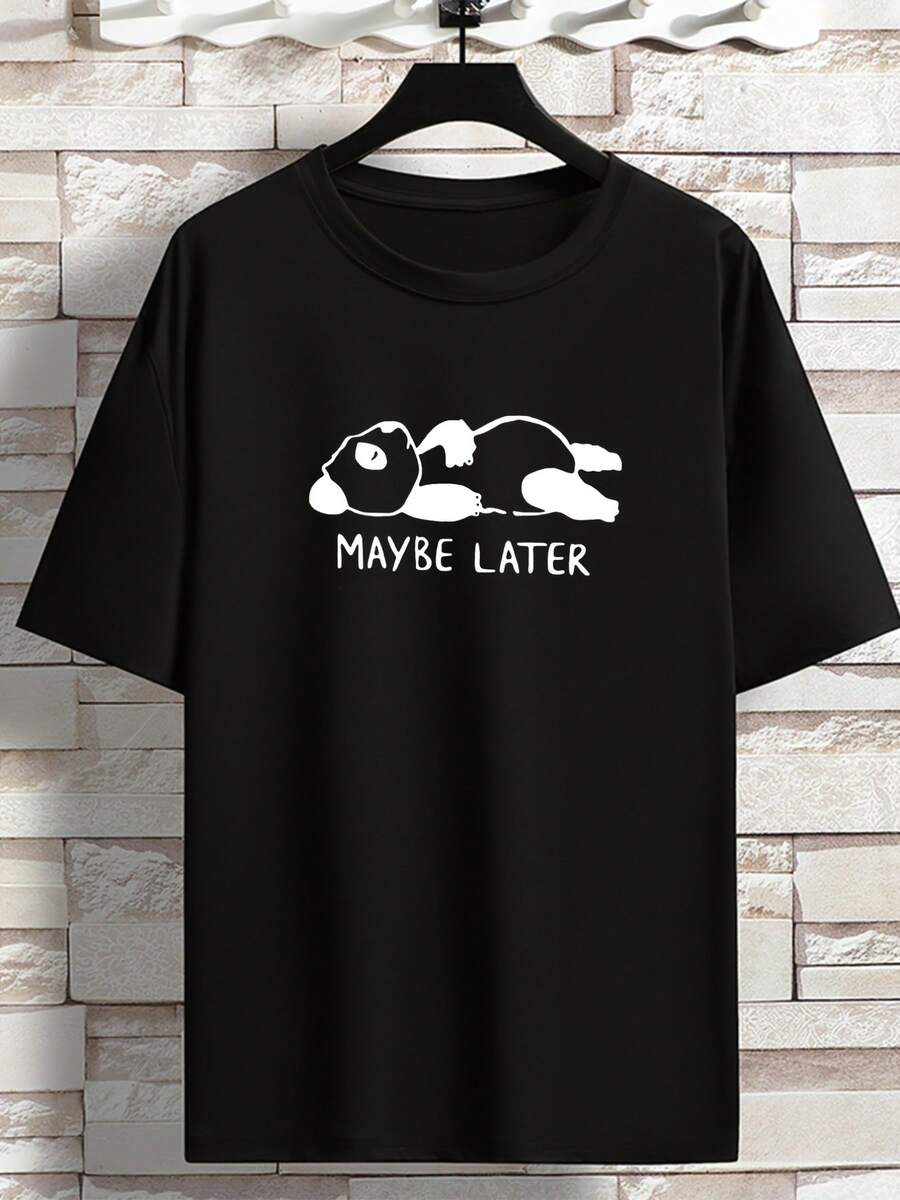 Camiseta de manga corta de primavera y verano 2023, moda americana con estampado de etiqueta de moda, para hombre y joven, de cuello redondo, ampliada y ensanchada, casual y versátil, TALLA GRANDE
