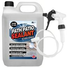 5L Easy To Use Path Patio Sealant For Use On Stone Surfaces Complete With Long Hose Trigger - 4 - View 4
