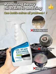Pembersih Dapur 500ml, Agen Pembersih Lemak Dapur, Agen Pembersih Lemak Dapur Serbaguna, Semprotan Pembersih Dapur, Pembersih Busa Lemak Dapur, Penghilang & Pencerah Noda & Lemak Dapur Rumah Tangga - beraneka warna - View 6