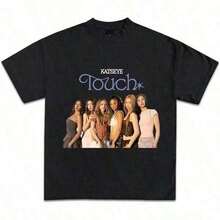 Camiseta de mujerCamiseta de algodón puro, unisex, KATSEYE CAMISETA – K-pop En aumento Estrella Gráfico Camiseta Chica grupo Camisa, Katseye Mercancía Toque Miembros Póster Camisetas, Vintage rap hip-hop Colección Año 2000 Ropa de calle Para Hombres Unisex Fans,blusas para mujer,blusas para mujer fiesta,playeras el mujer,blusas casuales para dama,sudaderas,camisas el mujer,ropa el mujer,blusas bonitas,ofertas y liquidaciones ropa mujer, mujer premium,elegante mujer,camisetas para hombre, manfinity hombre,playeras el hombre casual,playeras para hombre, hombre,streetwear,cosas para hombre,playeras negrasCómoda y ligera - Negro - Ver 7